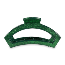 Load image into Gallery viewer, GREEN GLITTER HAIR CLIP - LARGE
