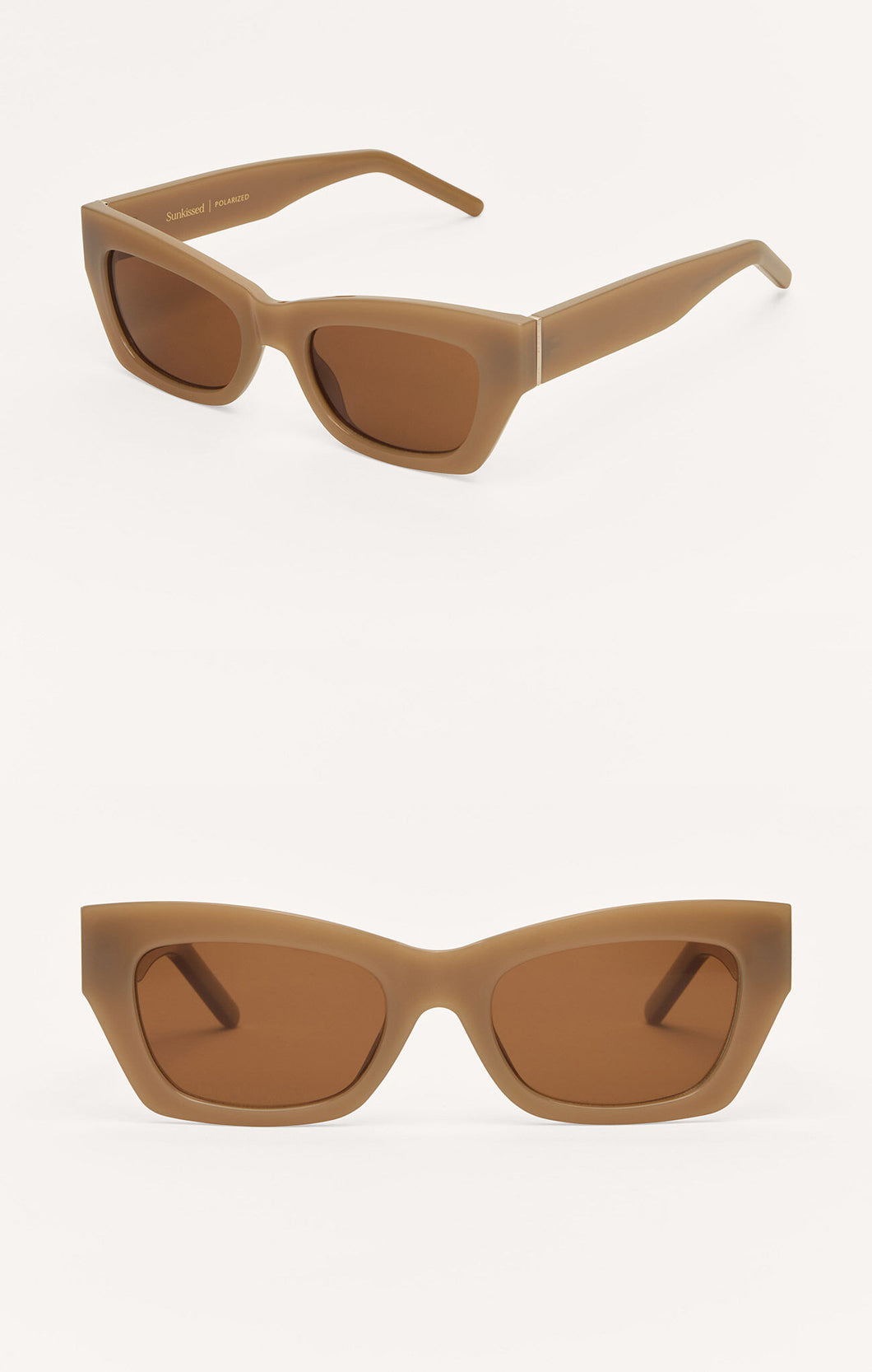 SUNKISSED SUNNIES - TAUPE/BROWN