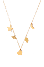Load image into Gallery viewer, LUCKY HEART CHARM NECKLACE
