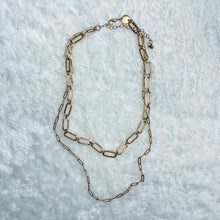 Load image into Gallery viewer, DOUBLE CHAIN LINK NECKLACE
