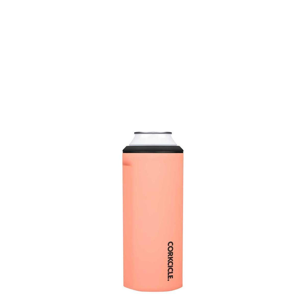 SLIM CAN COOLER - NEON LIGHTS CORAL